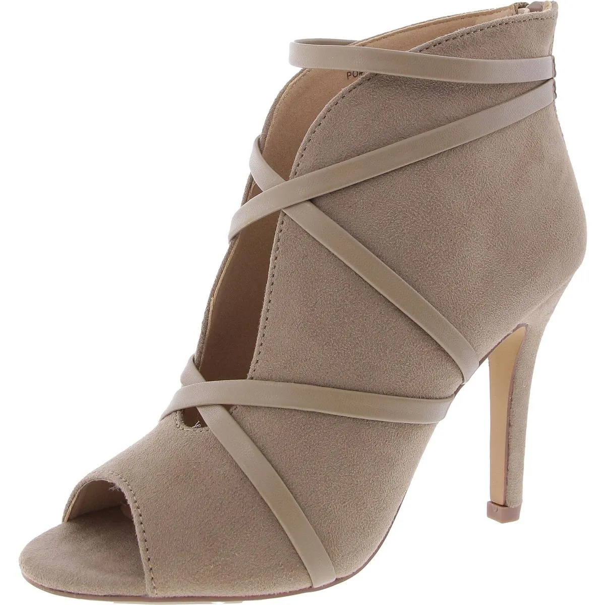 008611 Womens Strappy Man Made Pumps
