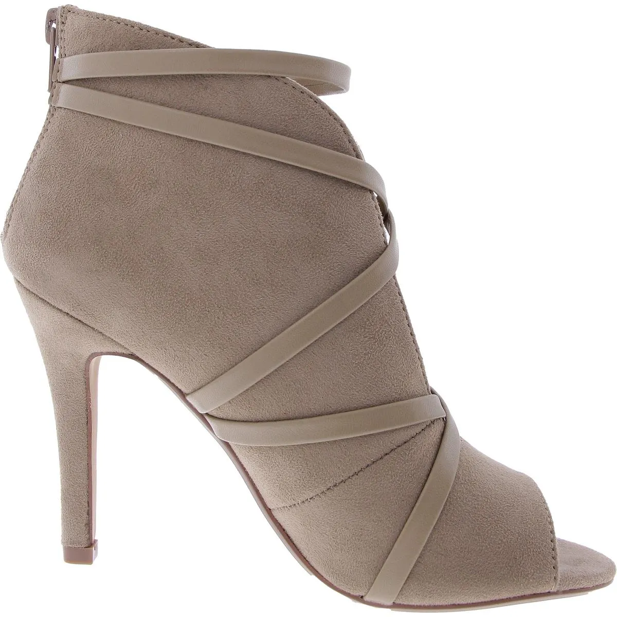 008611 Womens Strappy Man Made Pumps