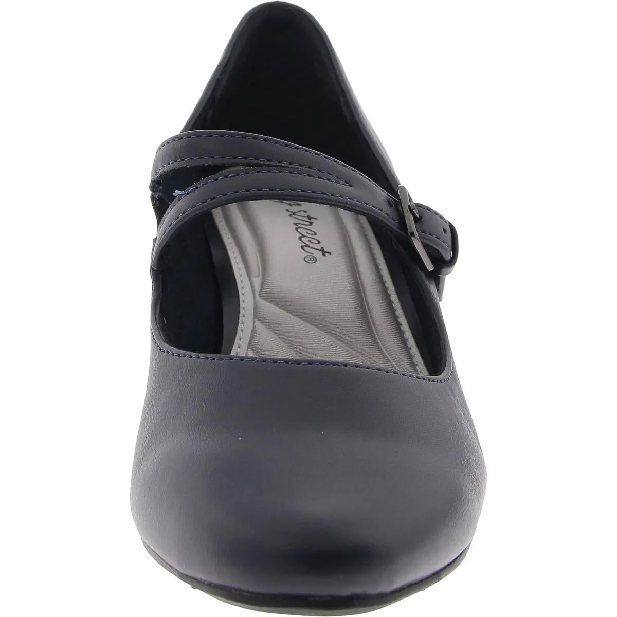 312420 Womens Adjustable Manmade Block Heels