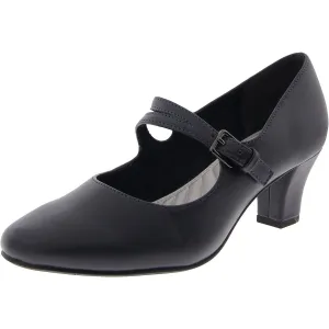 312420 Womens Adjustable Manmade Block Heels