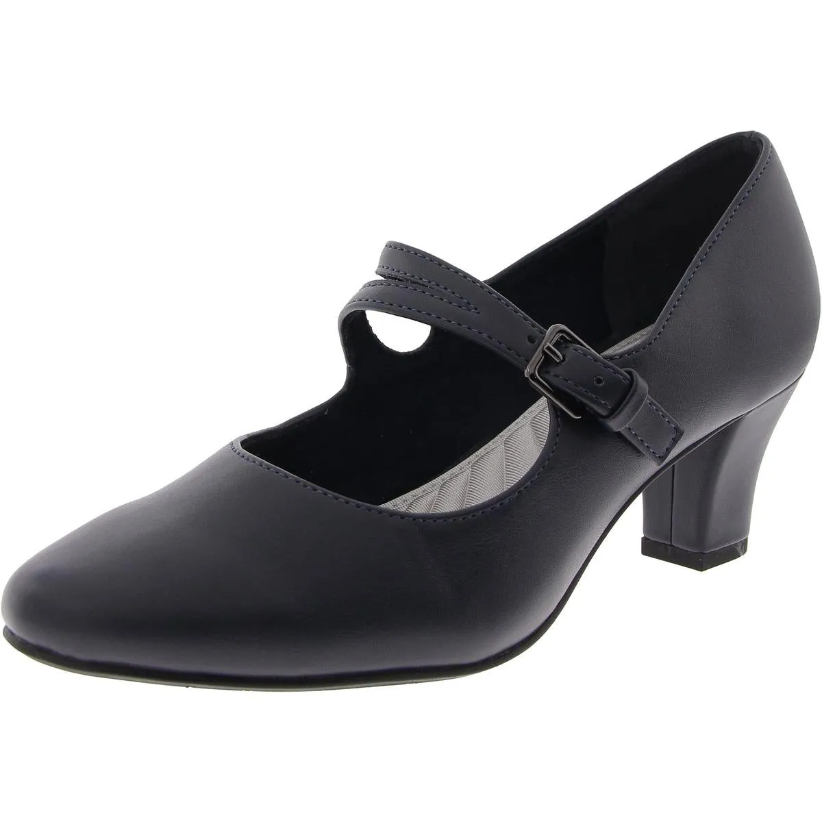 312420 Womens Adjustable Manmade Block Heels