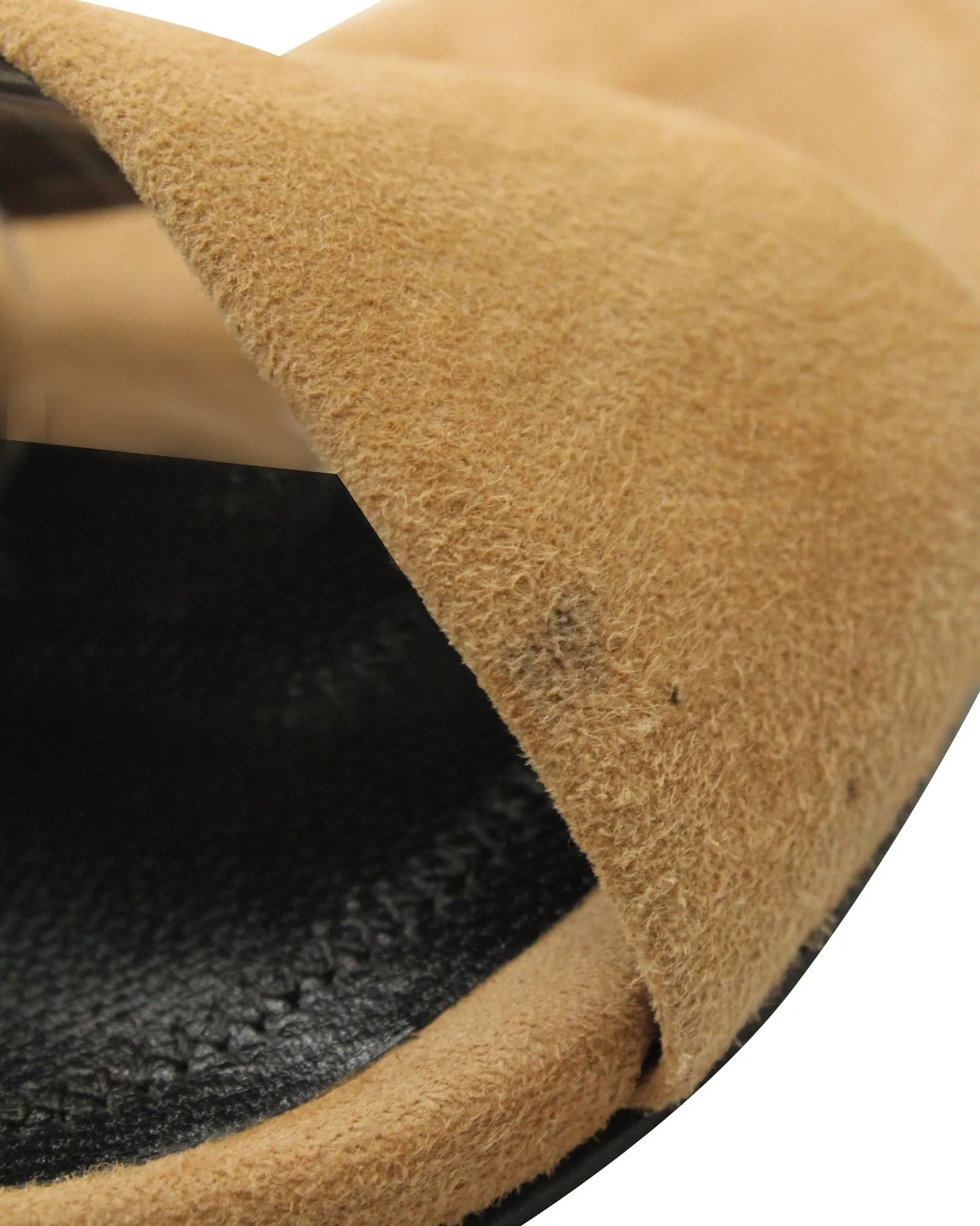 Alexander Wang Abby Sandals in Tan Suede