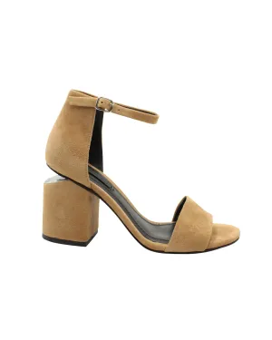 Alexander Wang Abby Sandals in Tan Suede