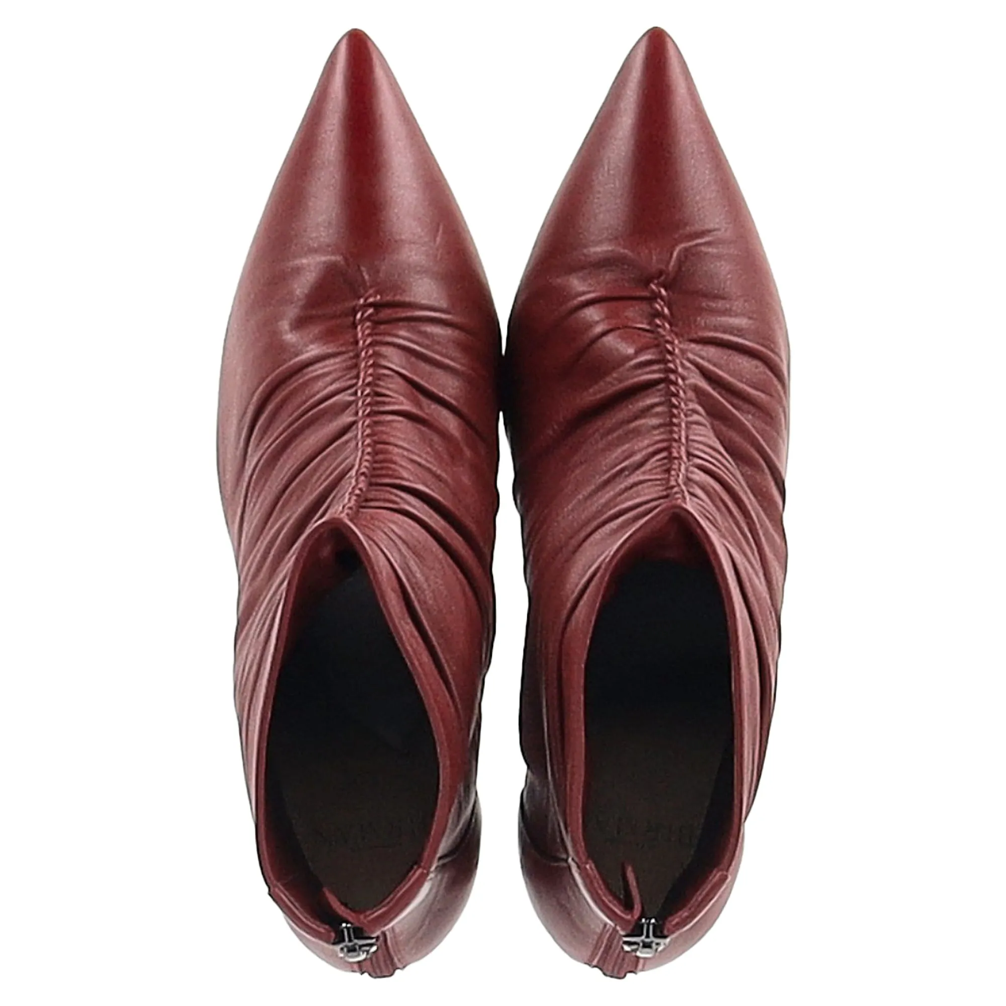 Alexandre Birman Susanna Ankle Boots in Red Leather