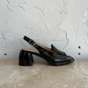 Alfie & Evie York Black Patent