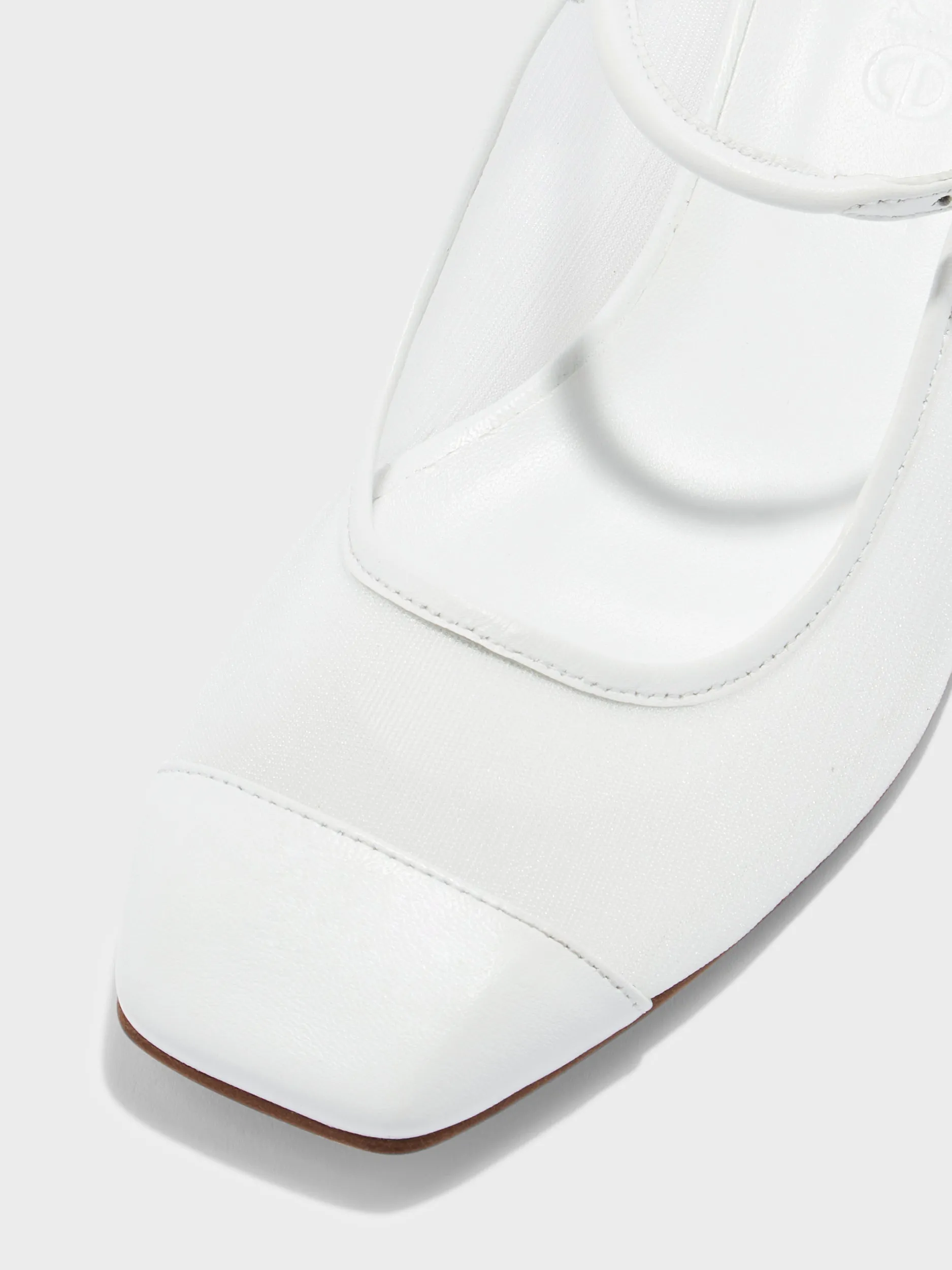 Aline Mesh Mary-Jane Pumps