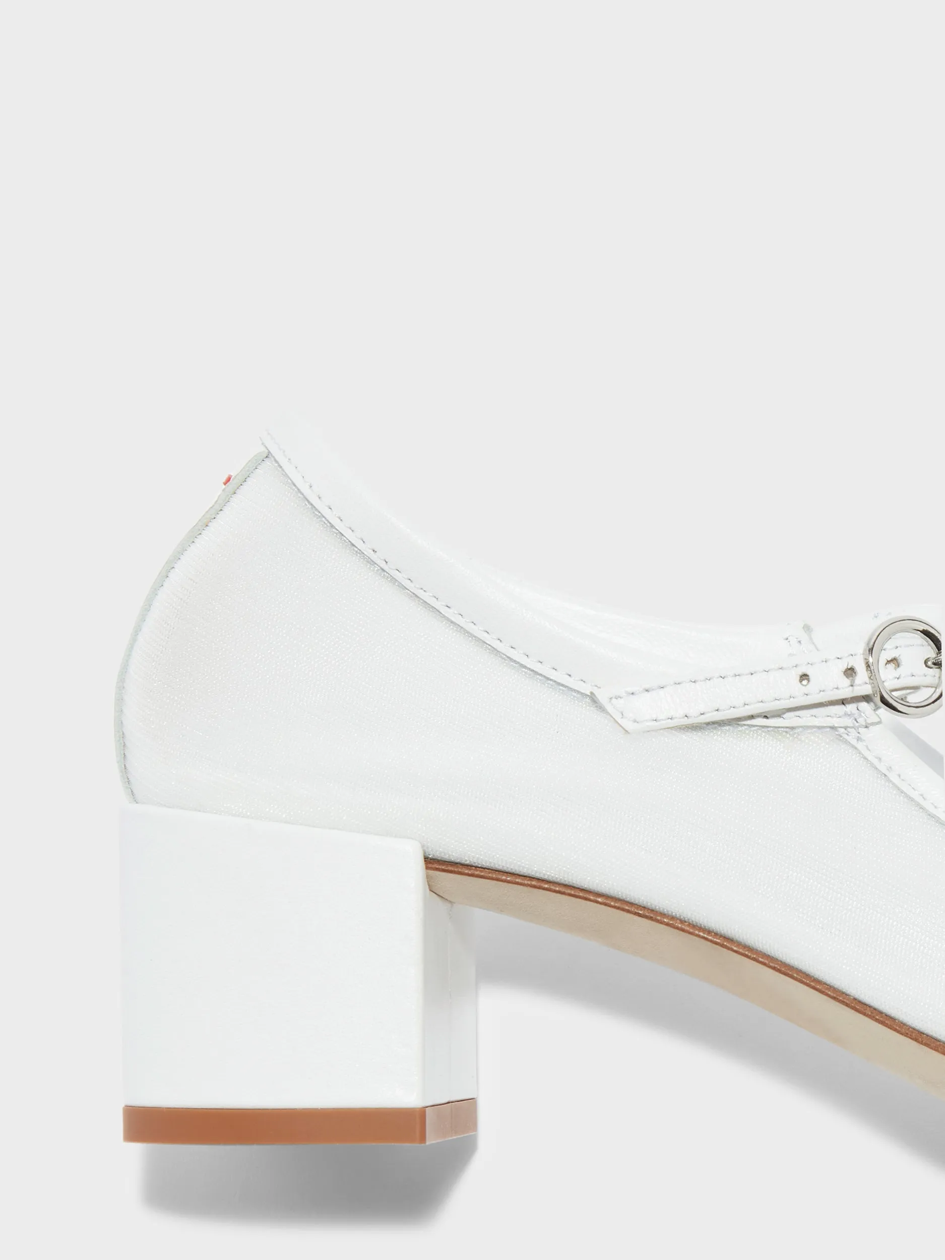Aline Mesh Mary-Jane Pumps