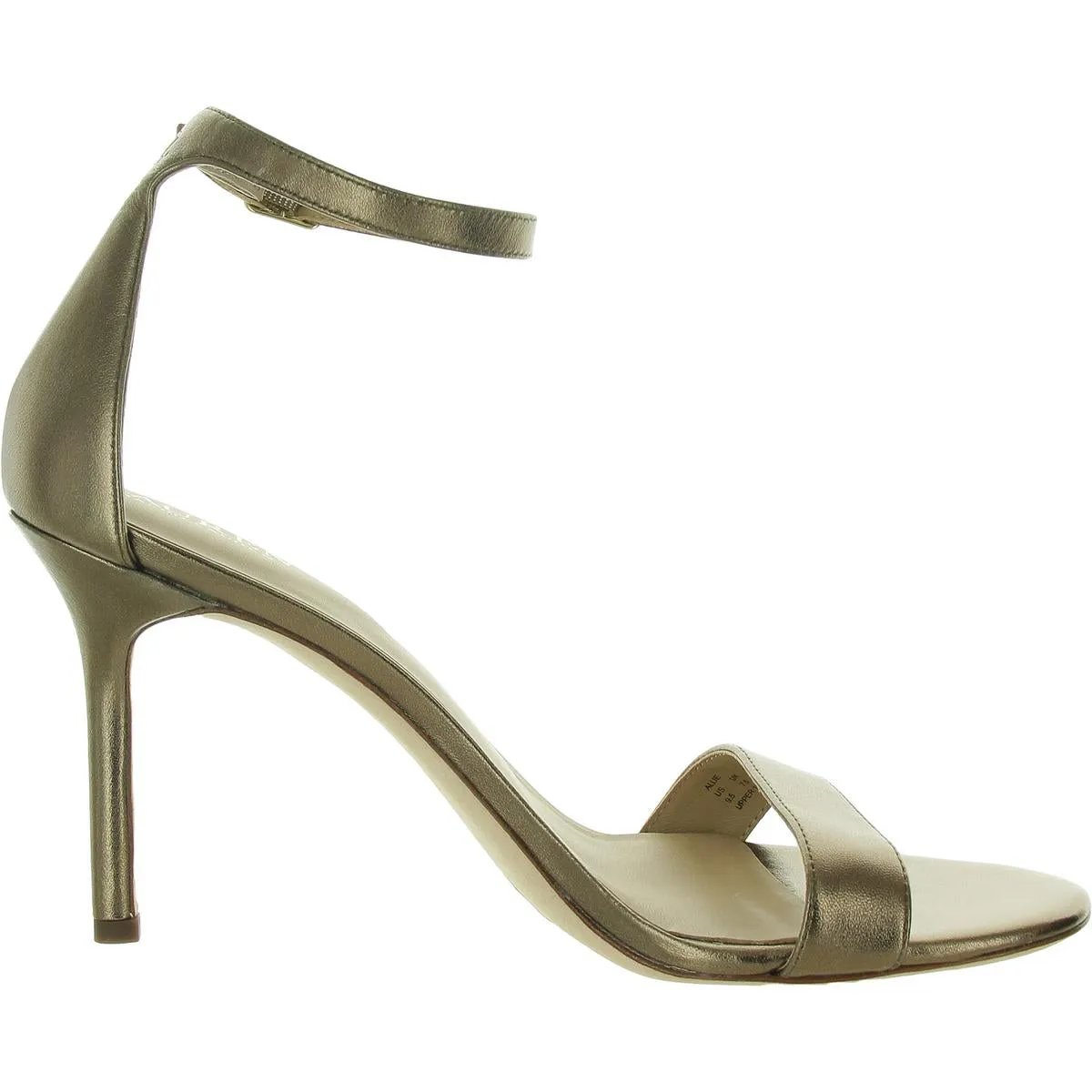Allie Womens Buckle Leather Ankle Strap