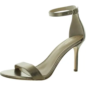 Allie Womens Buckle Leather Ankle Strap