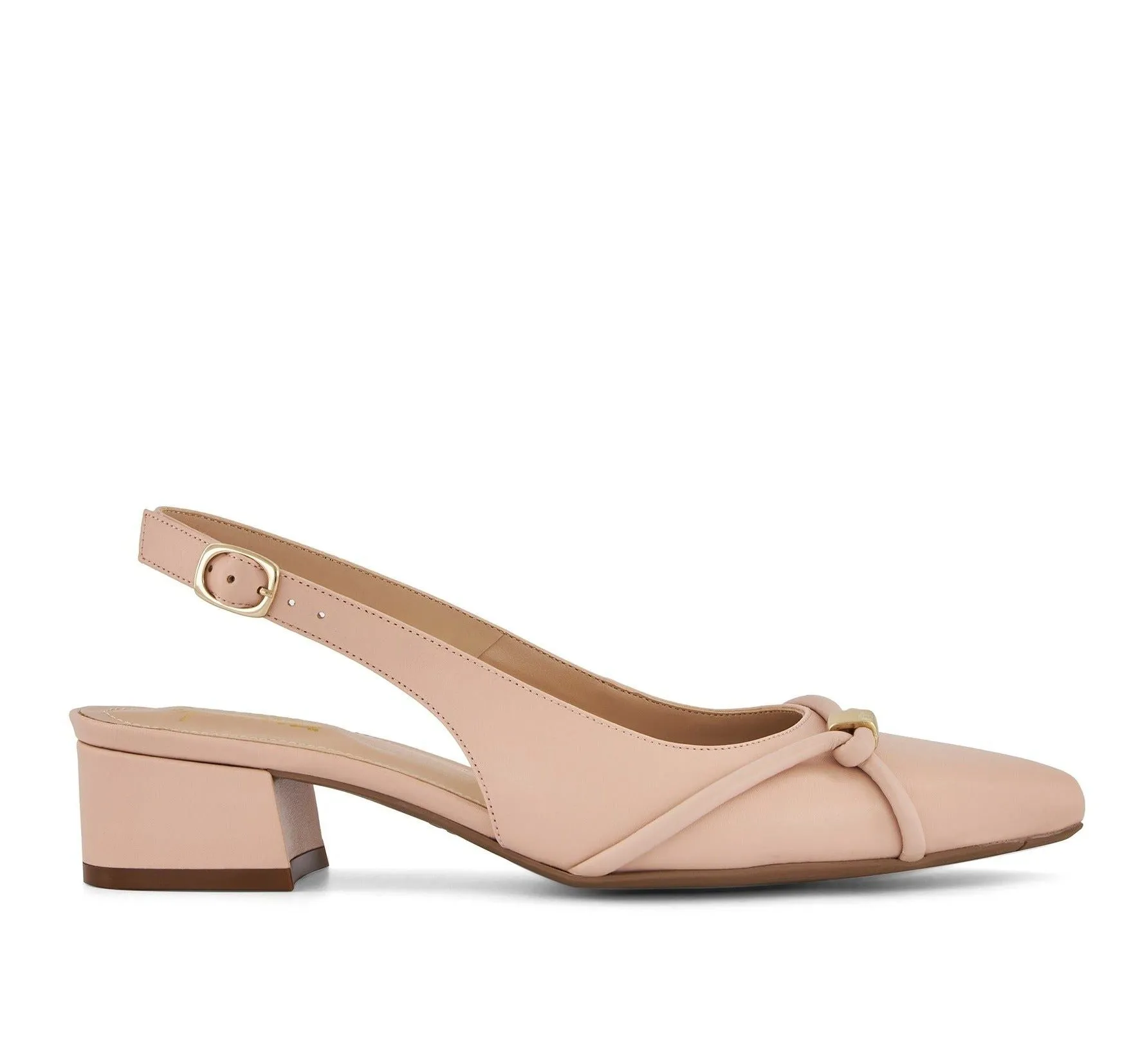 Andrea Slingback Low Heel Pumps