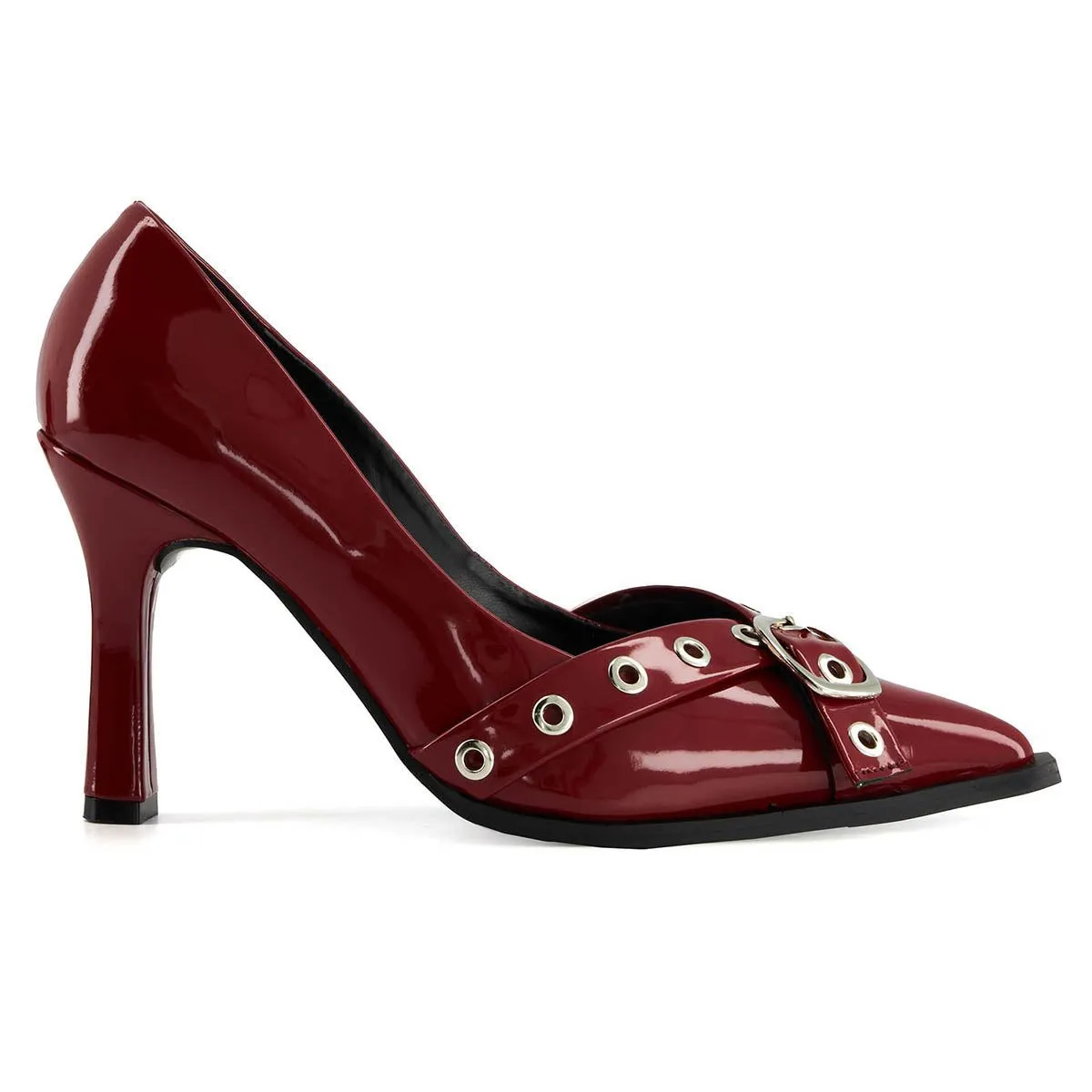 Andrea Stilettos With Double Strap Ornament