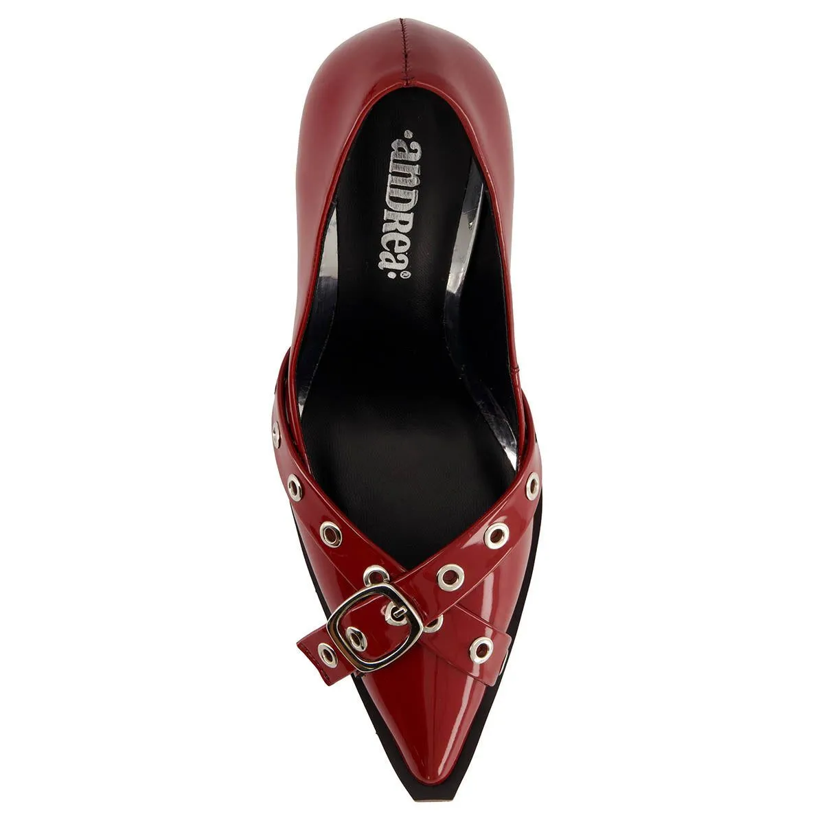 Andrea Stilettos With Double Strap Ornament