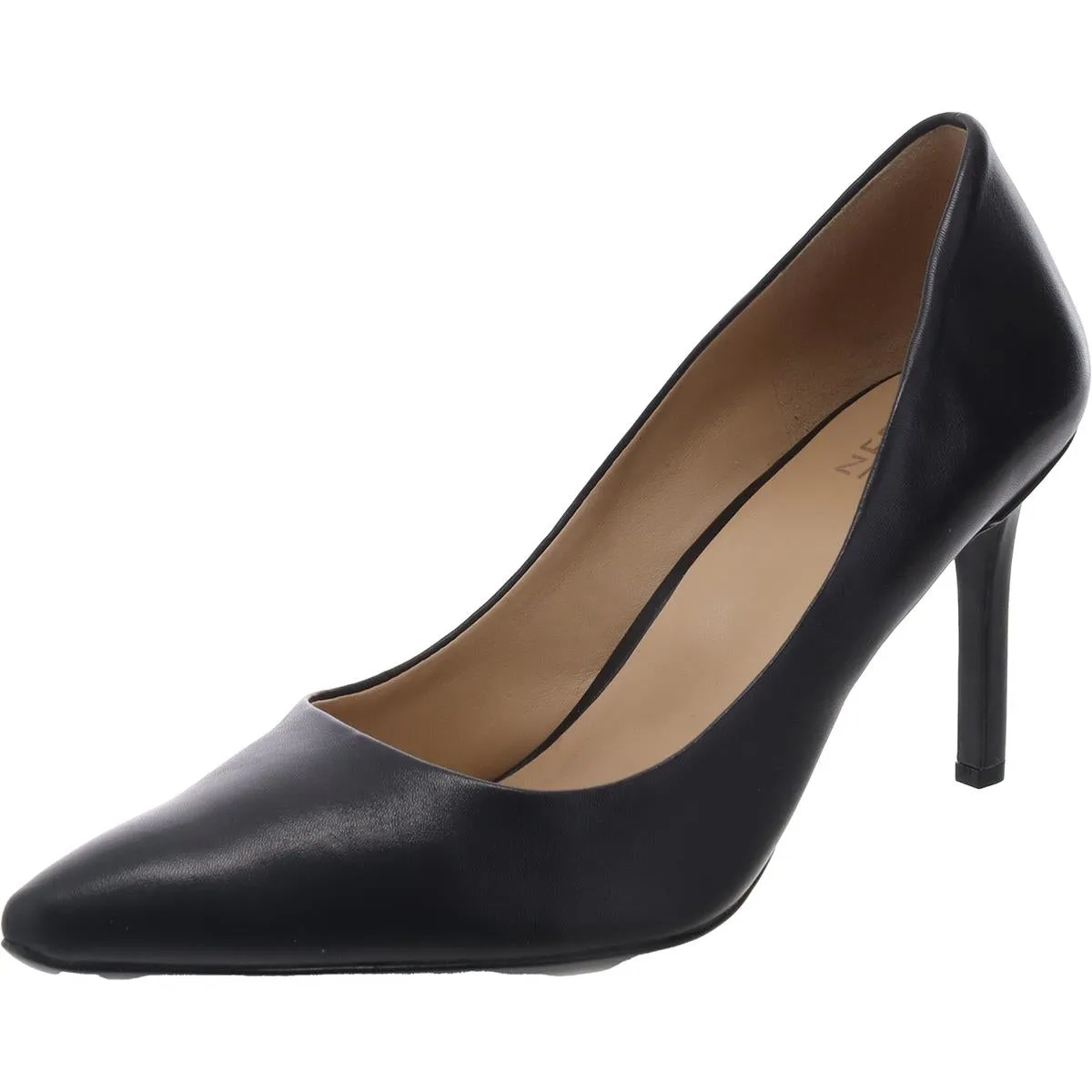 Anna Womens Metallic Pointed Toe Pumps