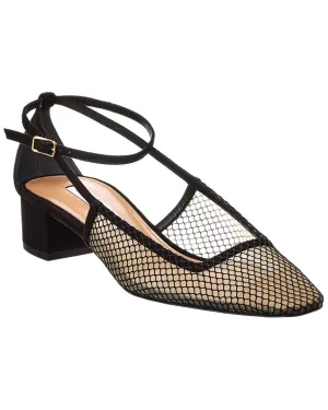 Aquazzura Forbidden Love 35 Suede & Mesh Pump