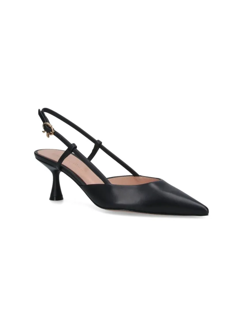 Ascent 55" Slingback Pumps  Black