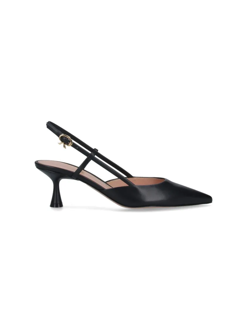 Ascent 55" Slingback Pumps  Black