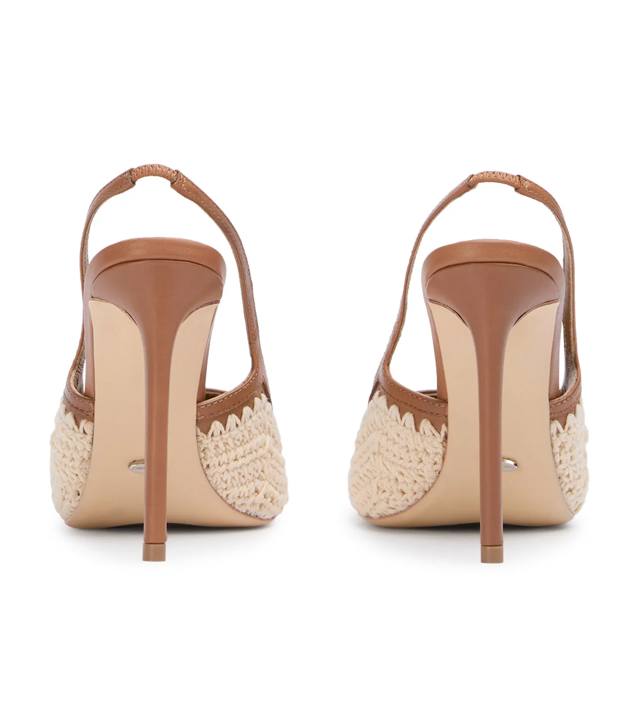 Athena Natural Crochet/Tan