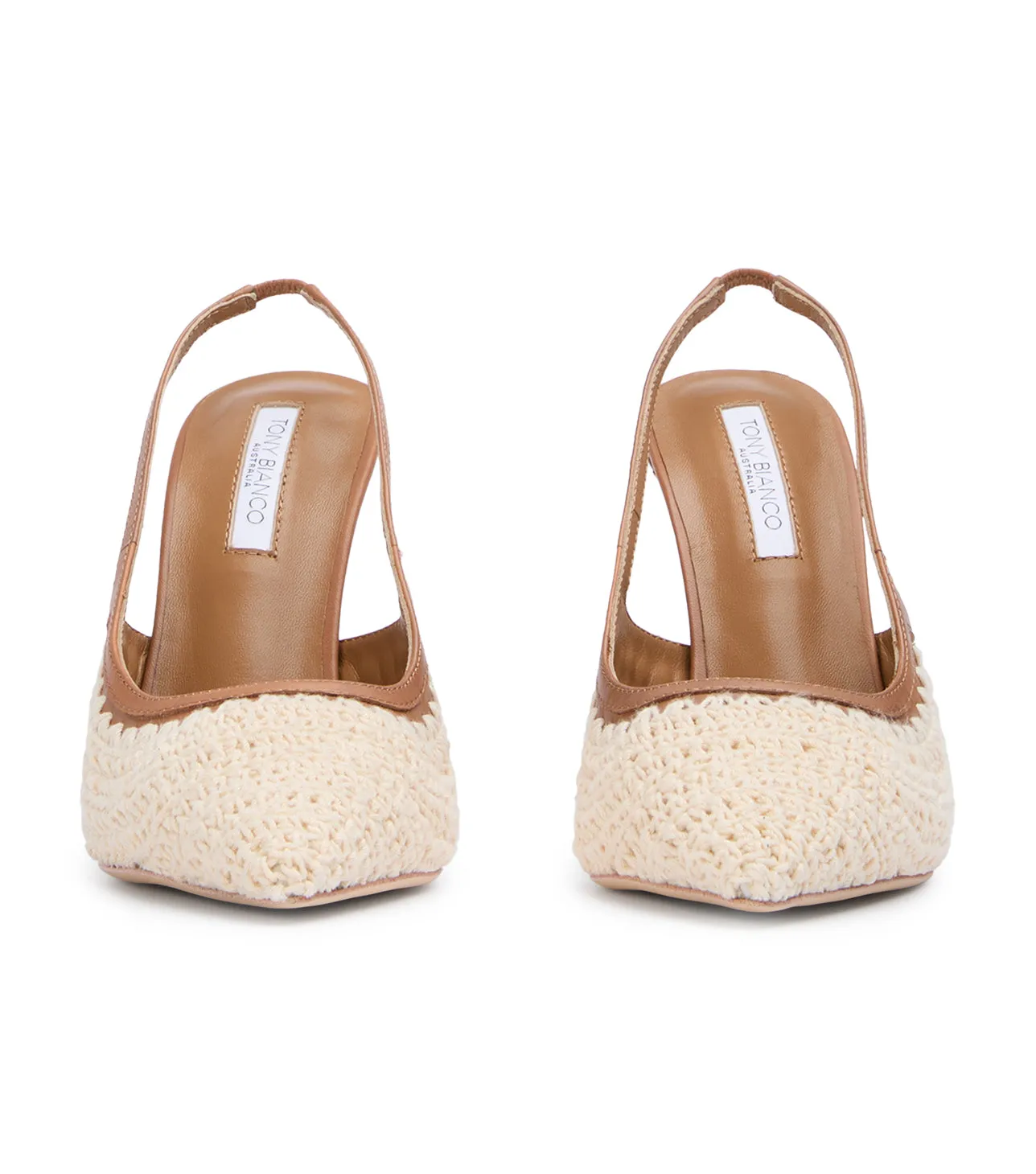 Athena Natural Crochet/Tan