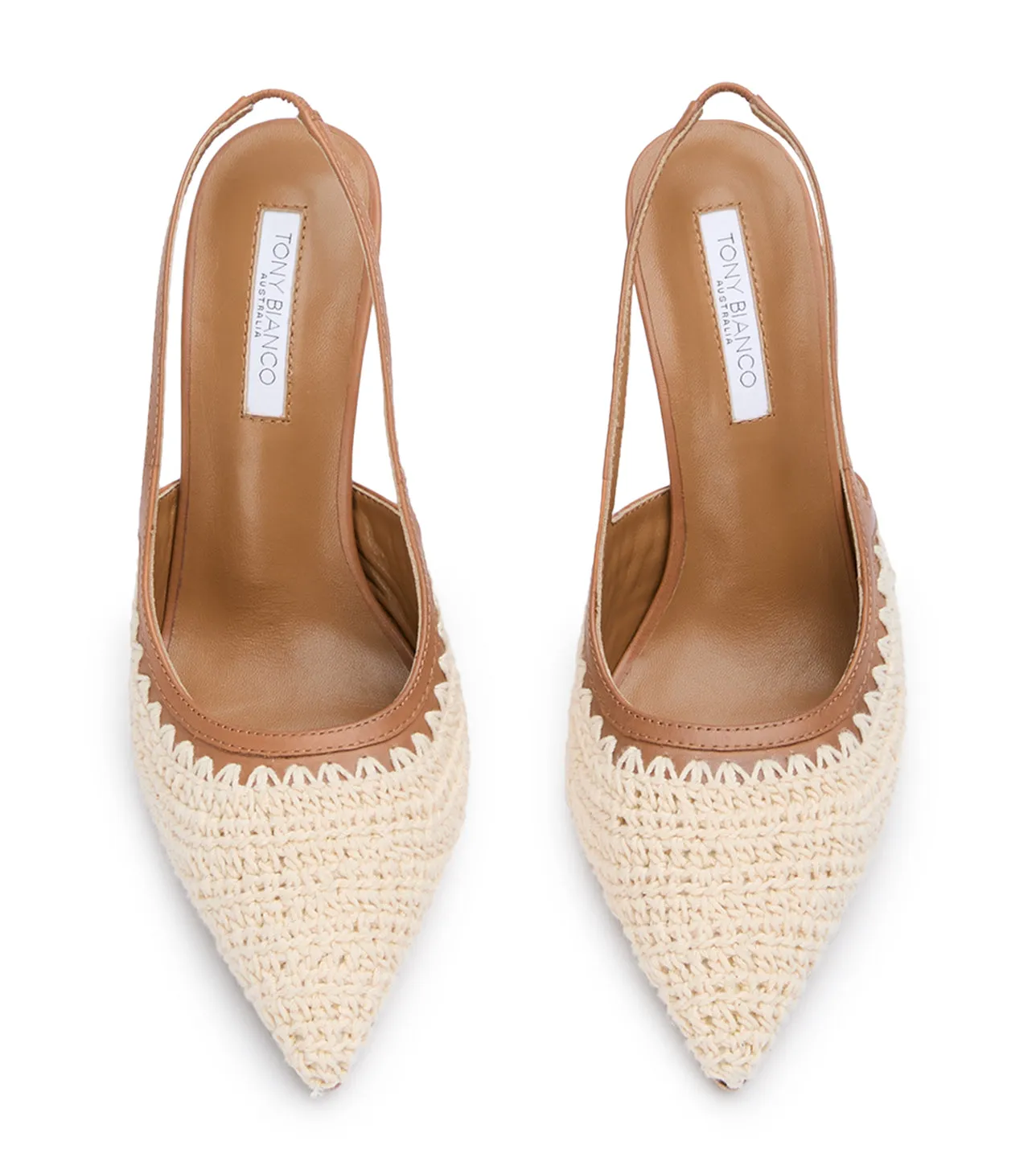 Athena Natural Crochet/Tan