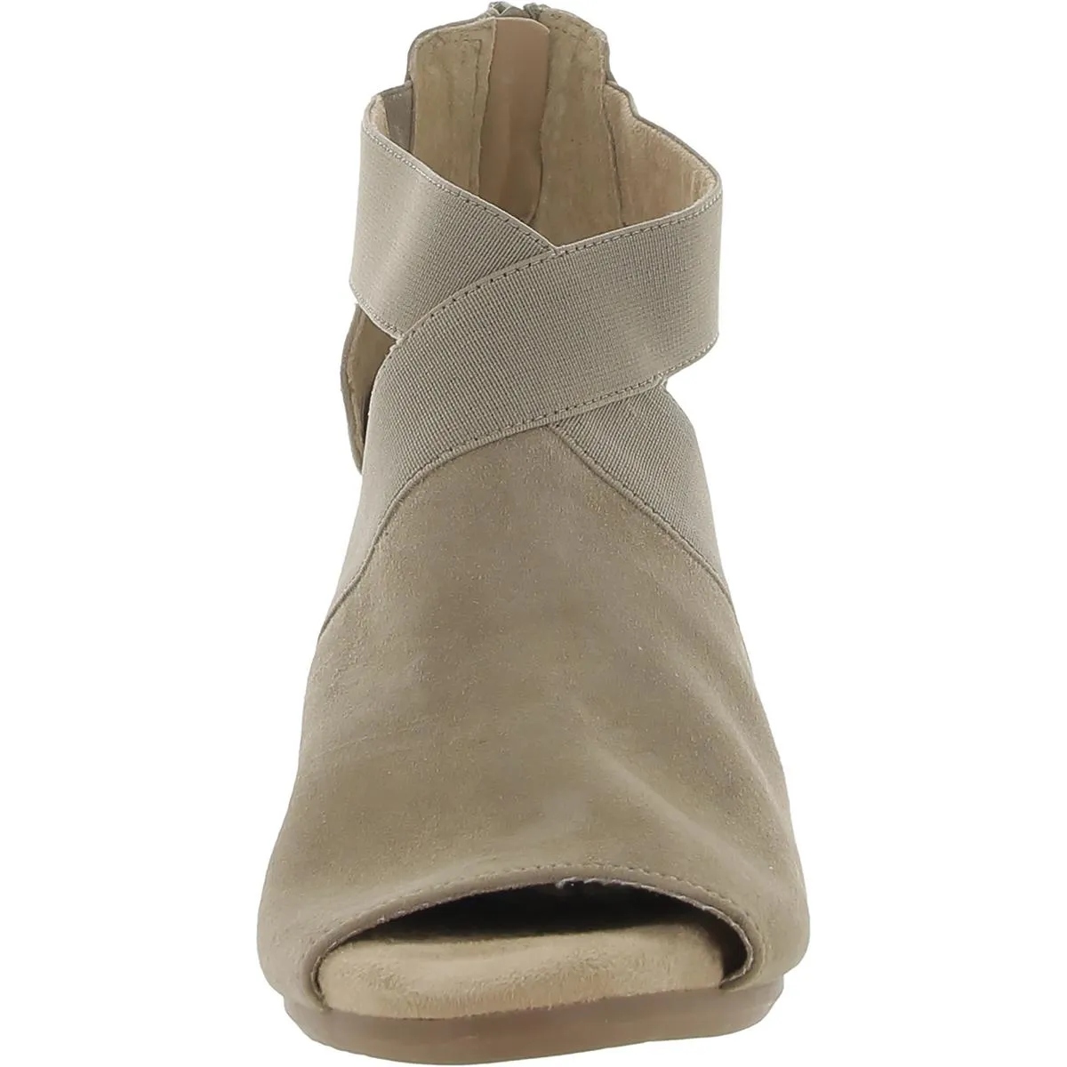 Averie Womens Leather Ankle Pumps