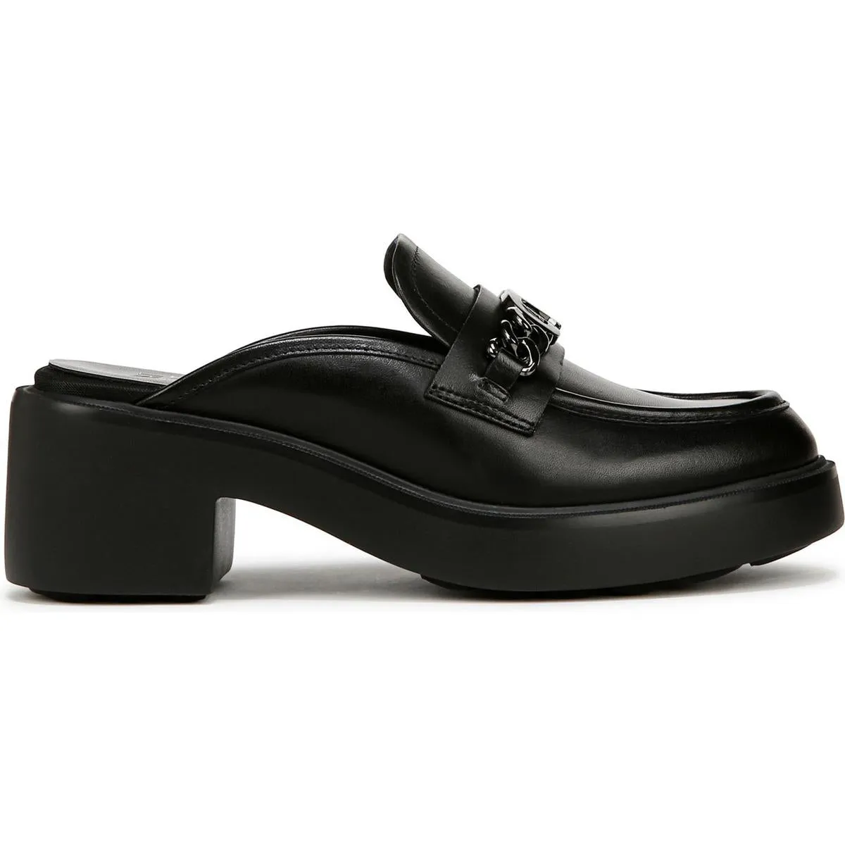 AYDEN Womens Belted Man Made Clogs