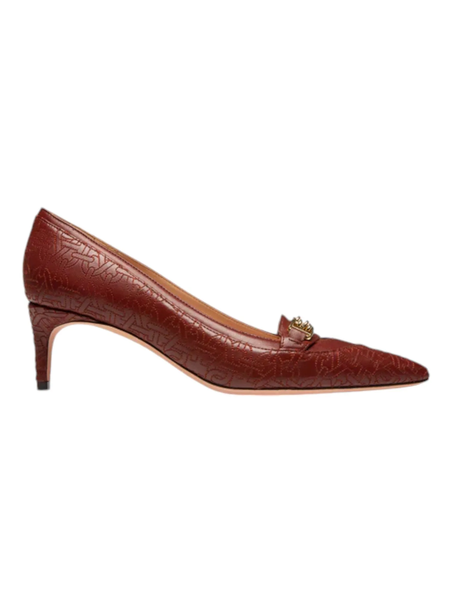 Bally Daika 6239464 Ladies Heritage Red Leather Pumps