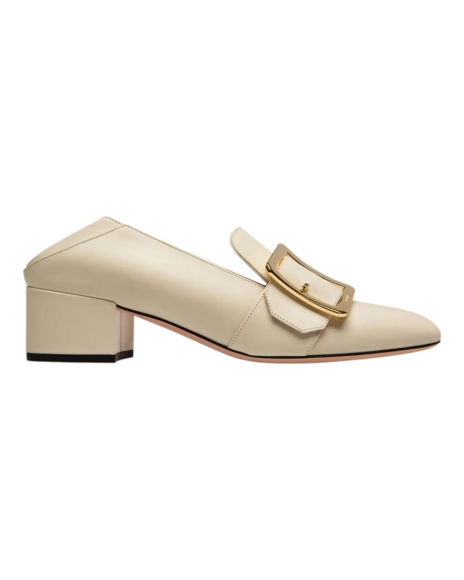 Bally Janelle 6225789 Women's Bone Calf Plain Leather Pumps