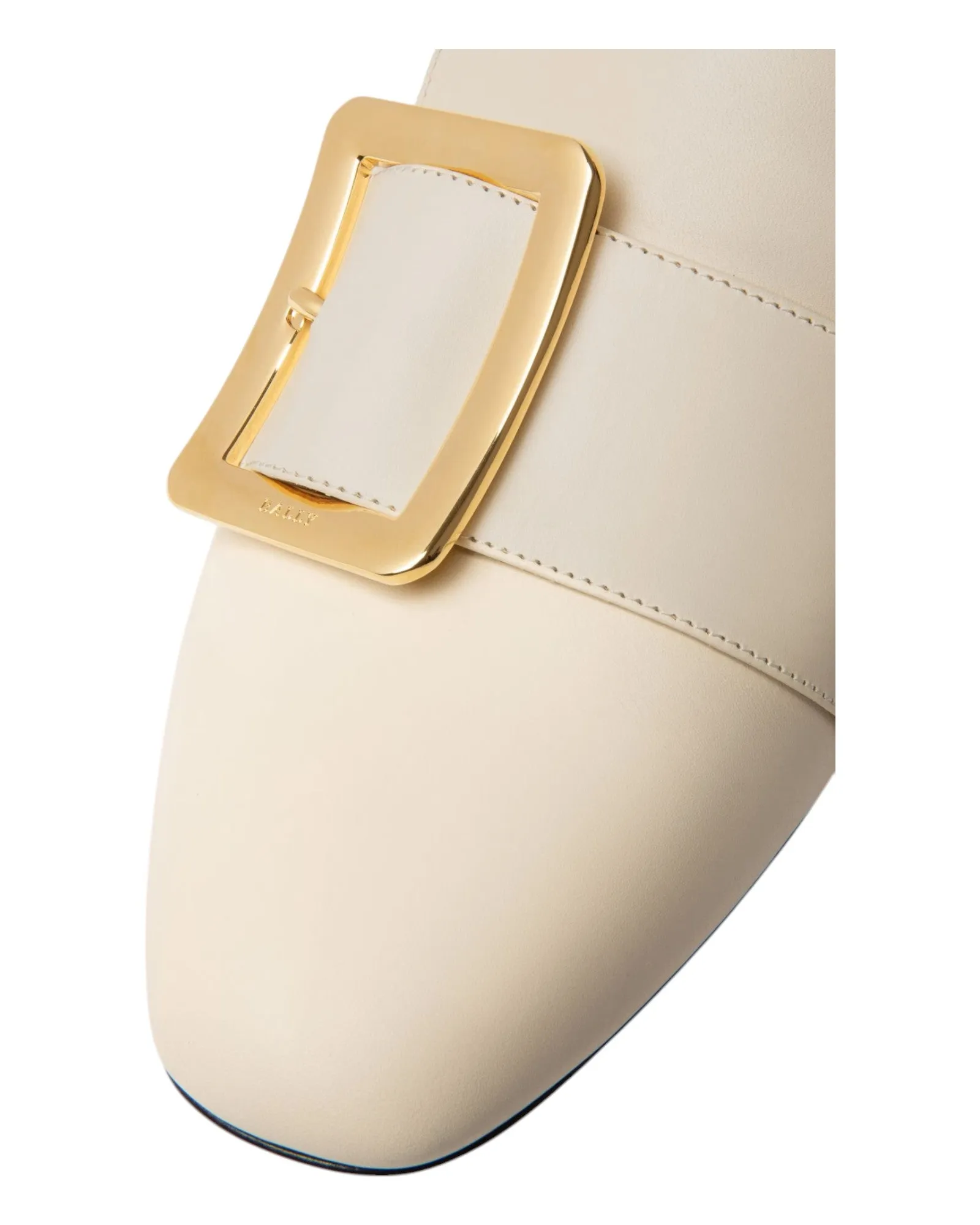 Bally Janelle 6225789 Women's Bone Calf Plain Leather Pumps