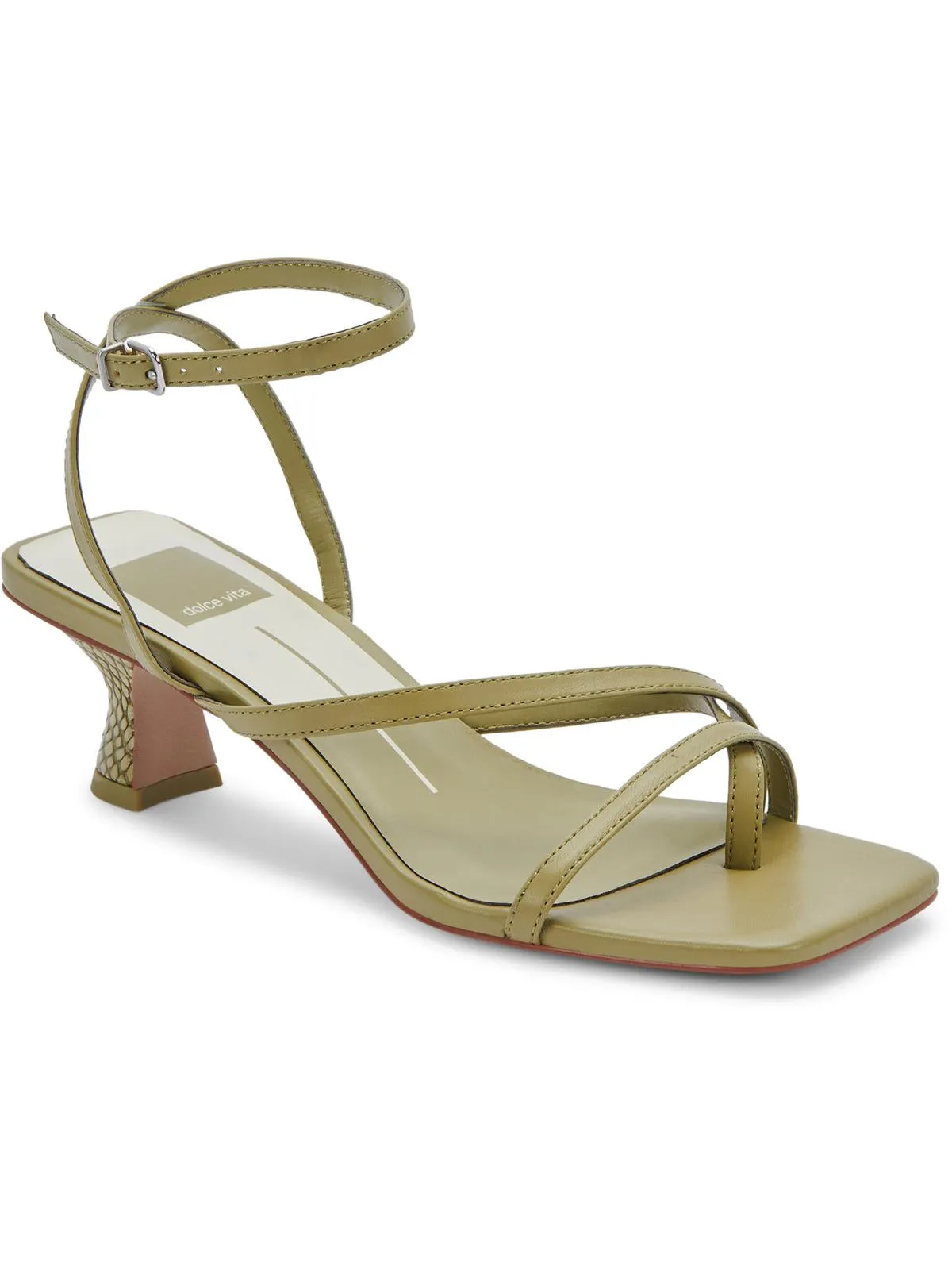 Baylor Womens Strappy Buckle Ankle Strap