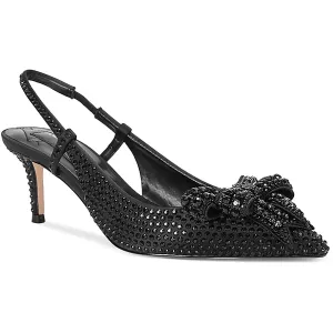 Belgravia Womens Pointed Toe Bow Slingback Heels