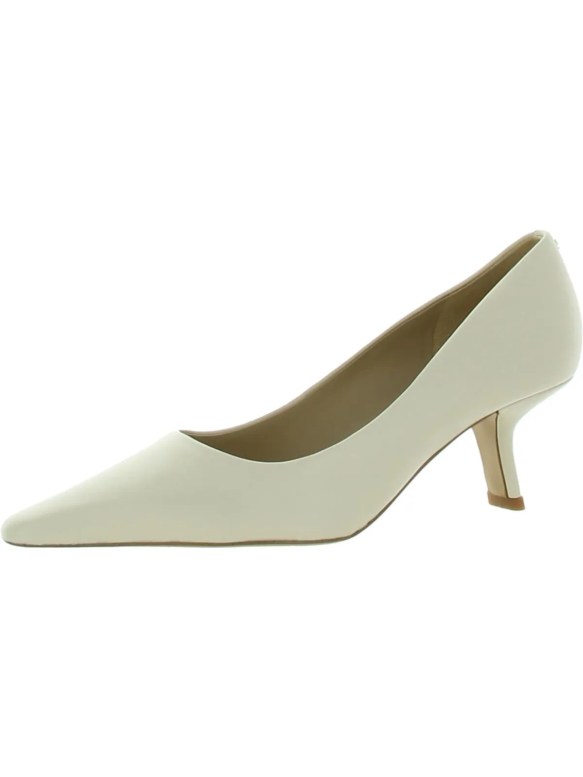 Bianka Womens Laceless Pointed Toe Kitten Heels