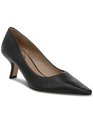 Bianka Womens Laceless Pointed Toe Kitten Heels