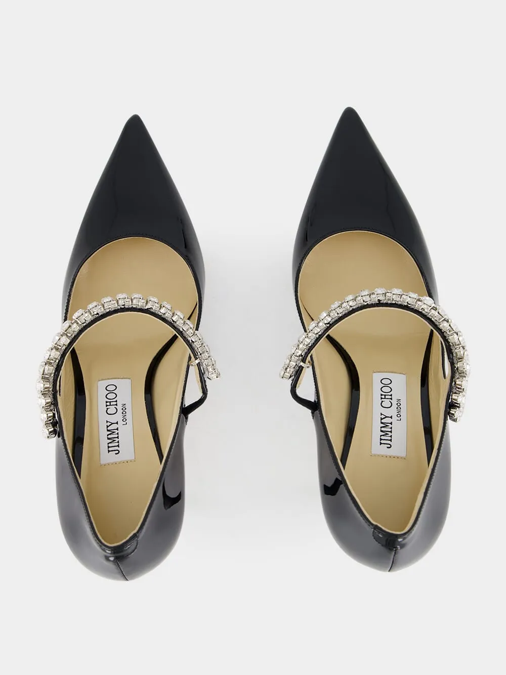 Black Patent Leather Bing Pumps