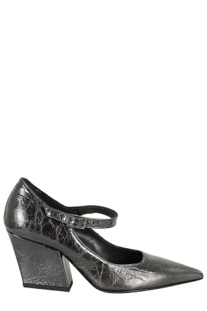 Bomber Lame Pumps