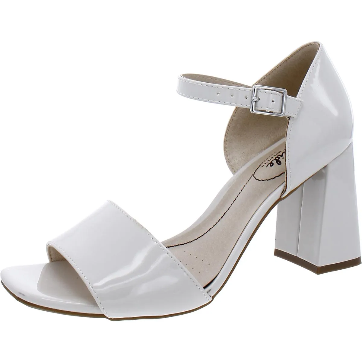 Bombshell Womens Open Toe Sandal Block Heels