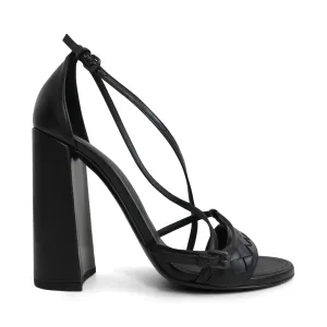 Bottega Veneta Block Heel Sandals - Women's 38