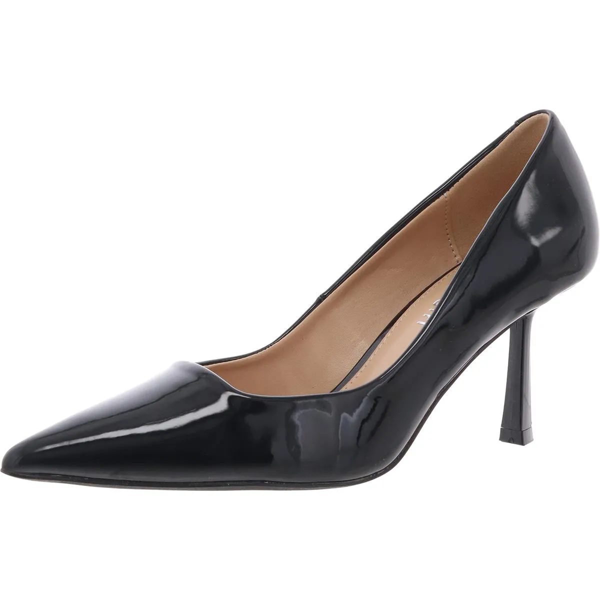 Brynnn Womens Patent Padded Insole Pumps