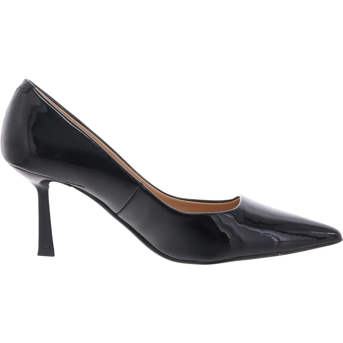 Brynnn Womens Patent Padded Insole Pumps