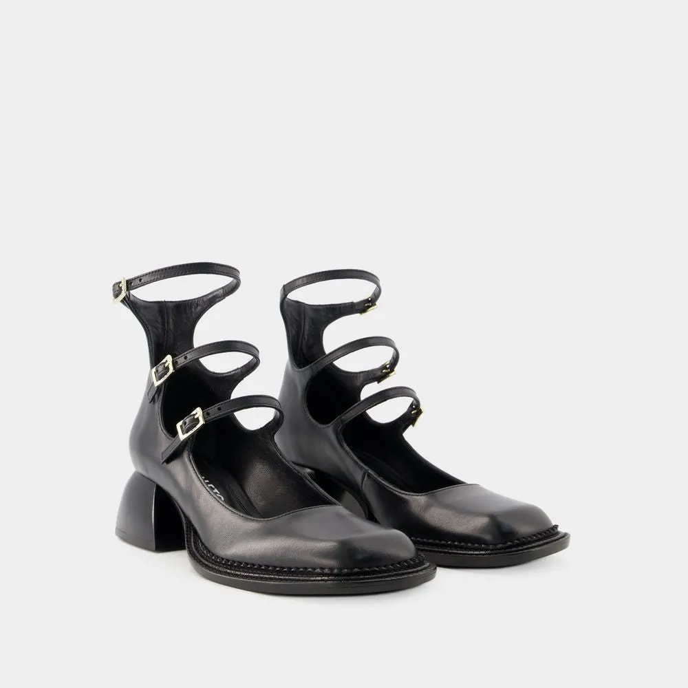 Bulla London Pumps - Leather - Black