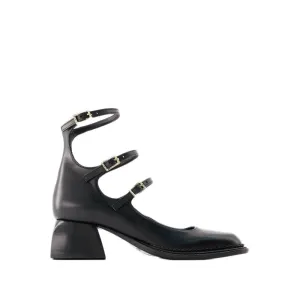 Bulla London Pumps - Leather - Black