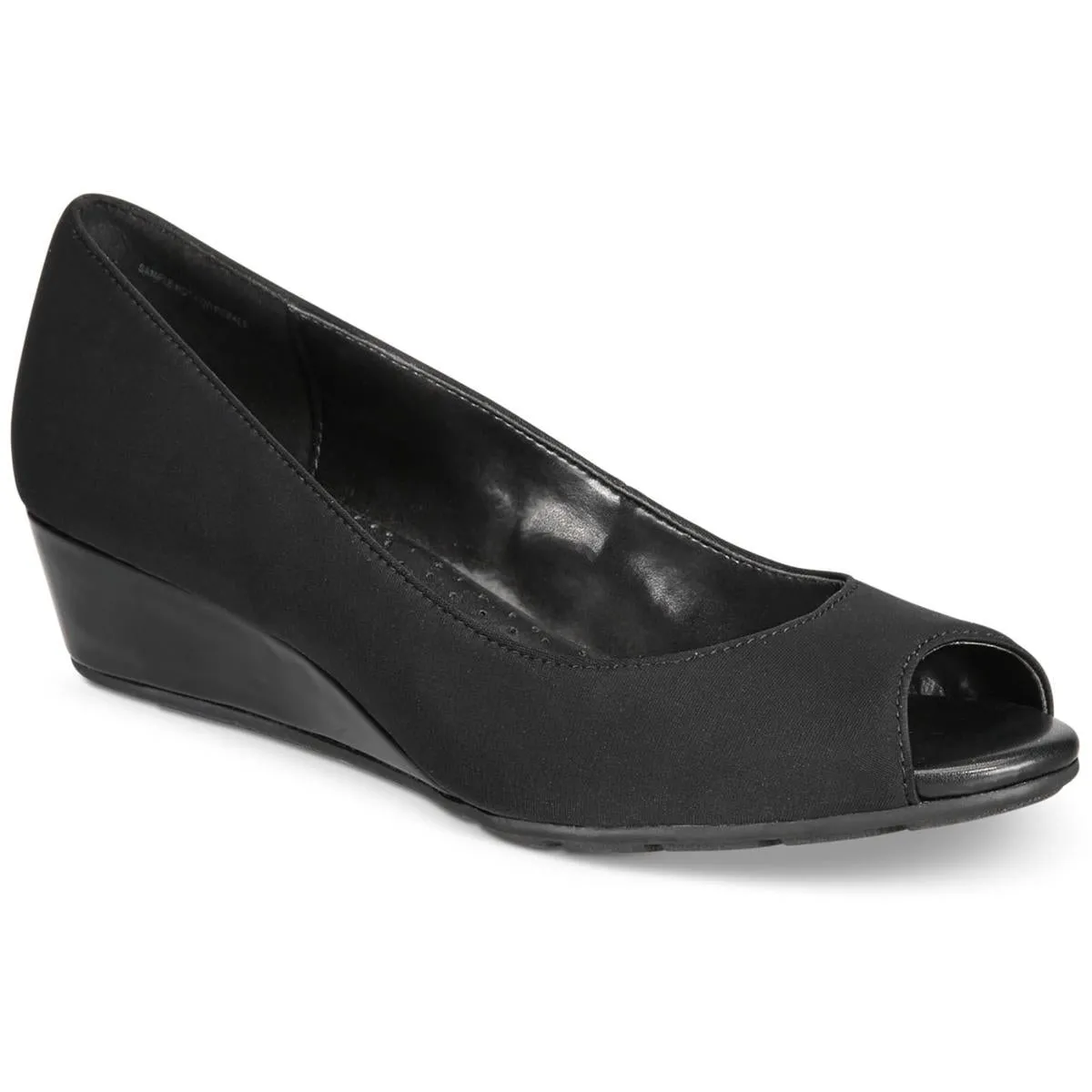 Candra3 Womens Patent Leather Dressy Wedge Heels