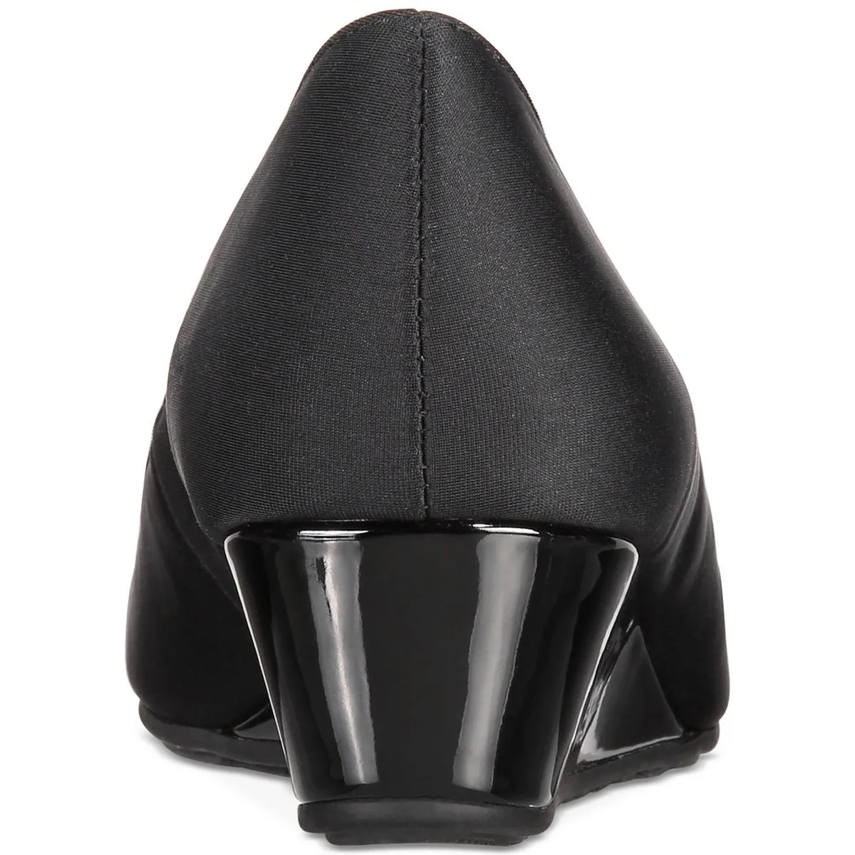 Candra3 Womens Patent Leather Dressy Wedge Heels