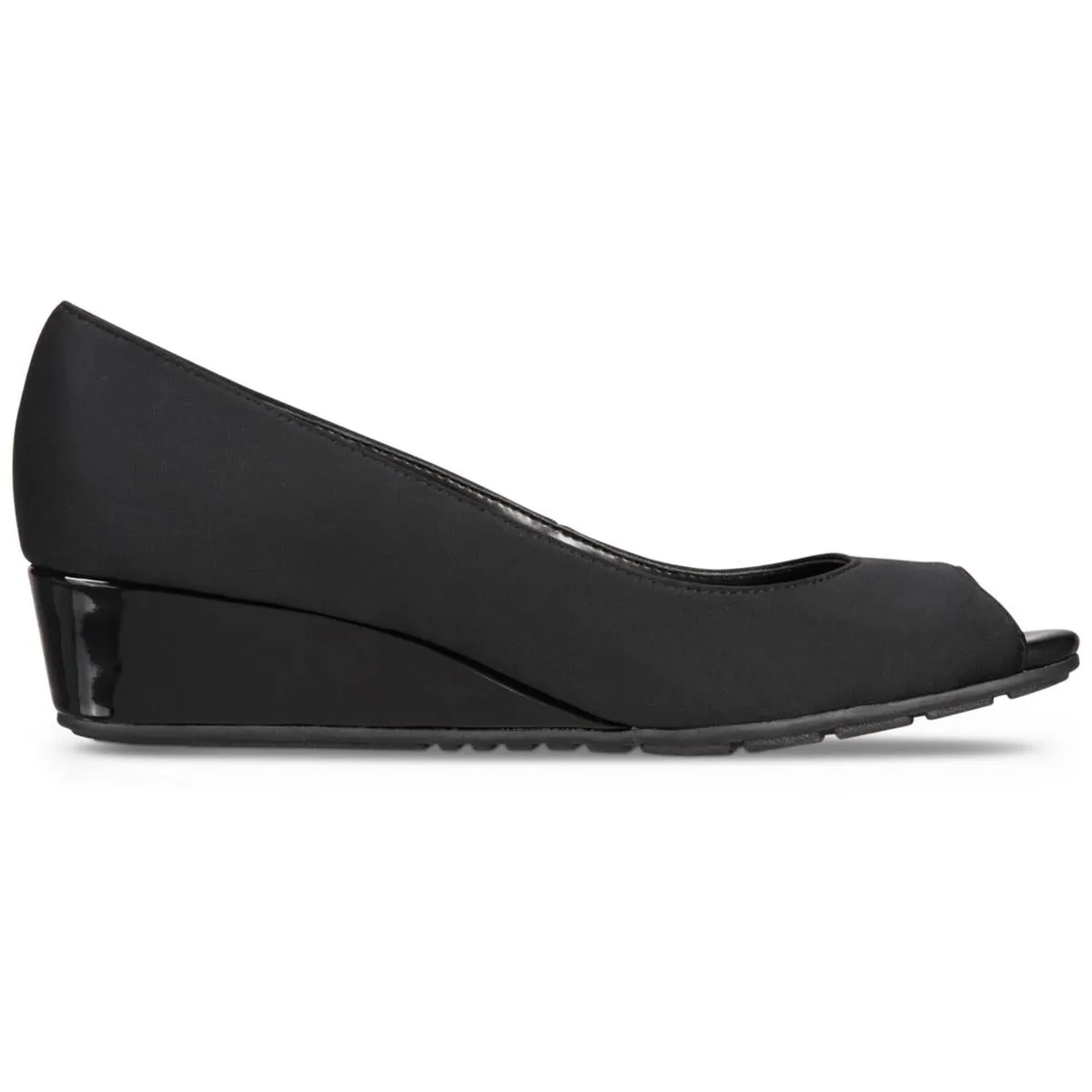 Candra3 Womens Patent Leather Dressy Wedge Heels