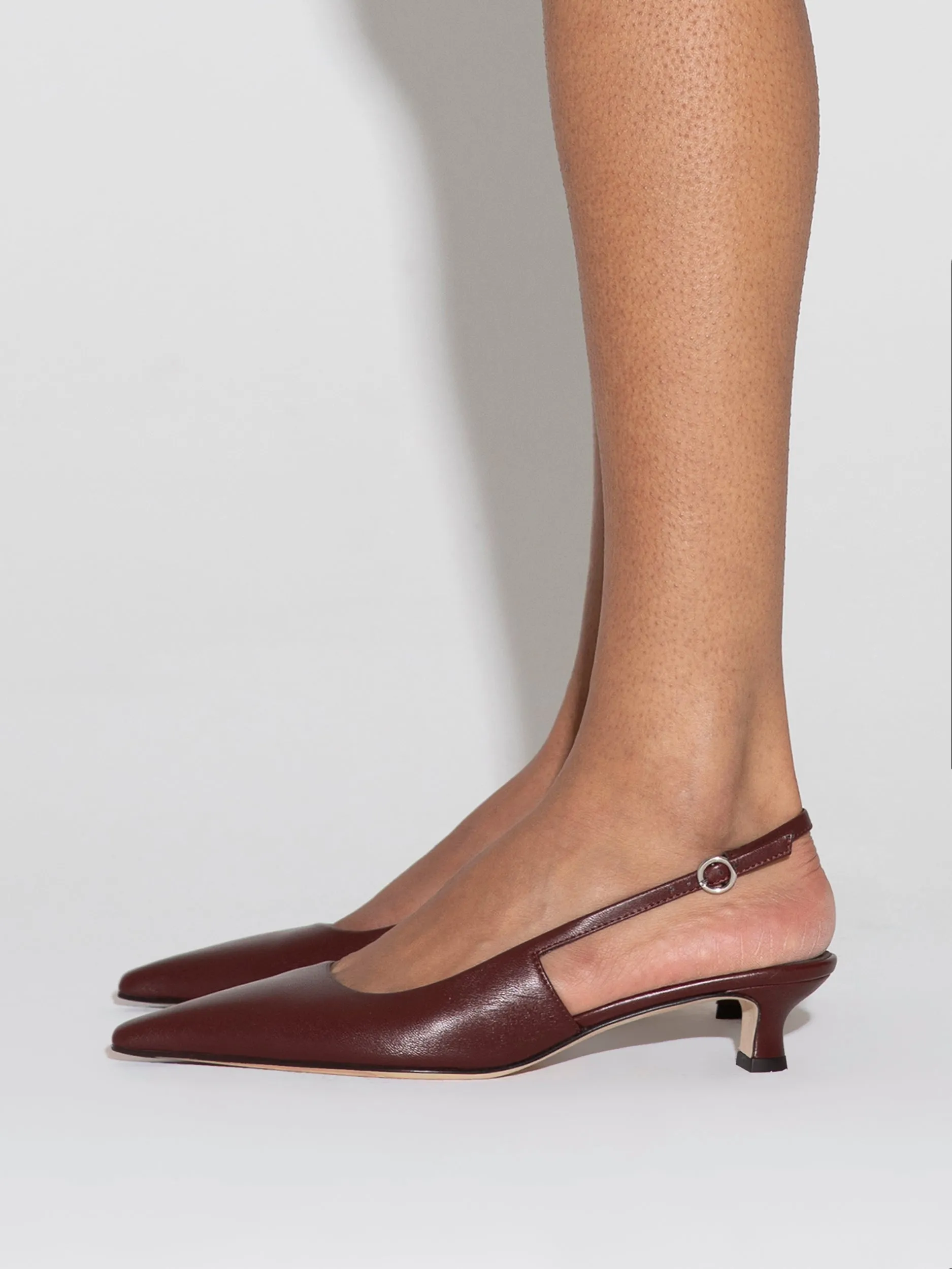 Catrina Leather Slingback Pumps