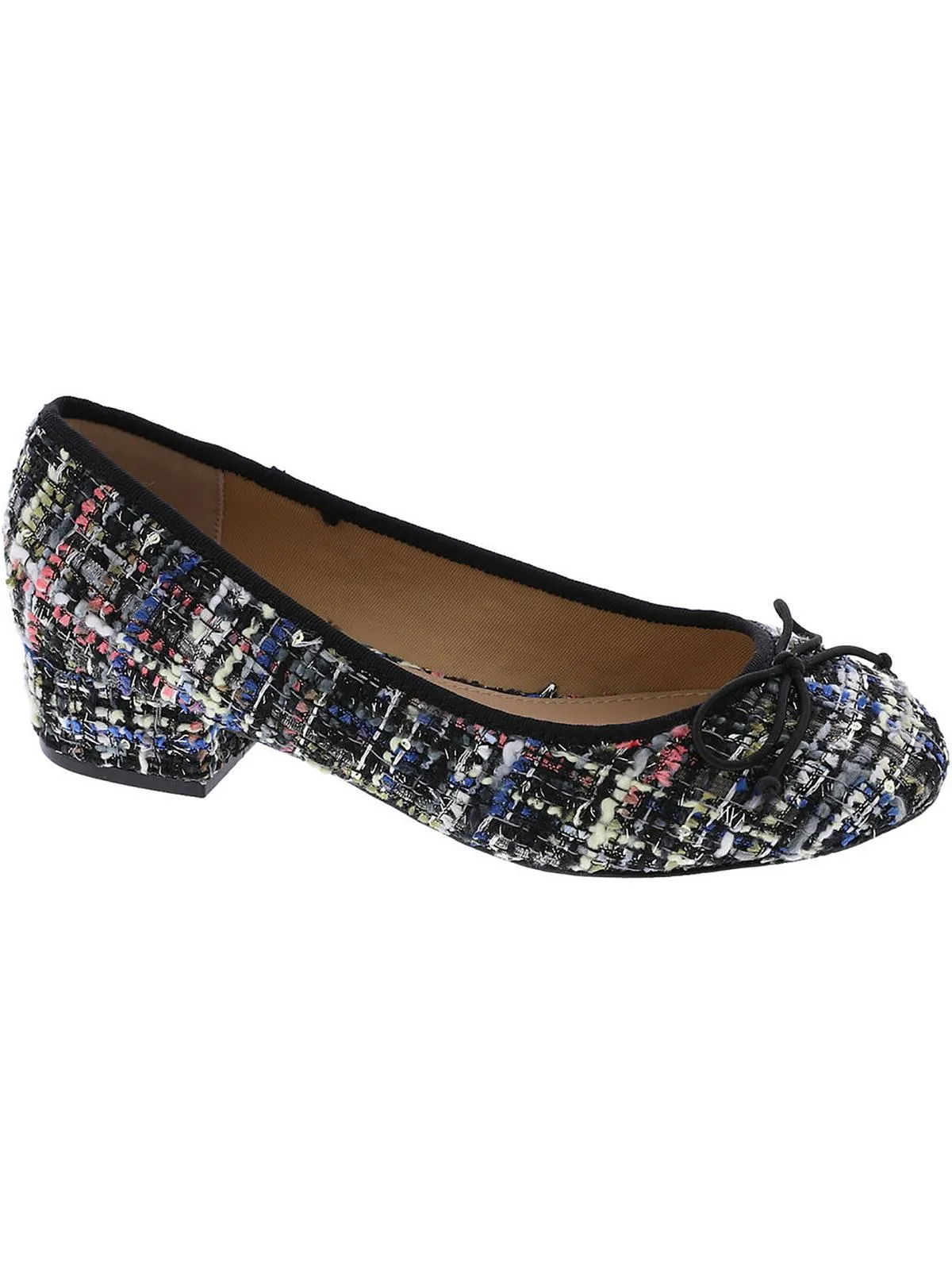 Cherish Womens Bow Slip On Pumps
