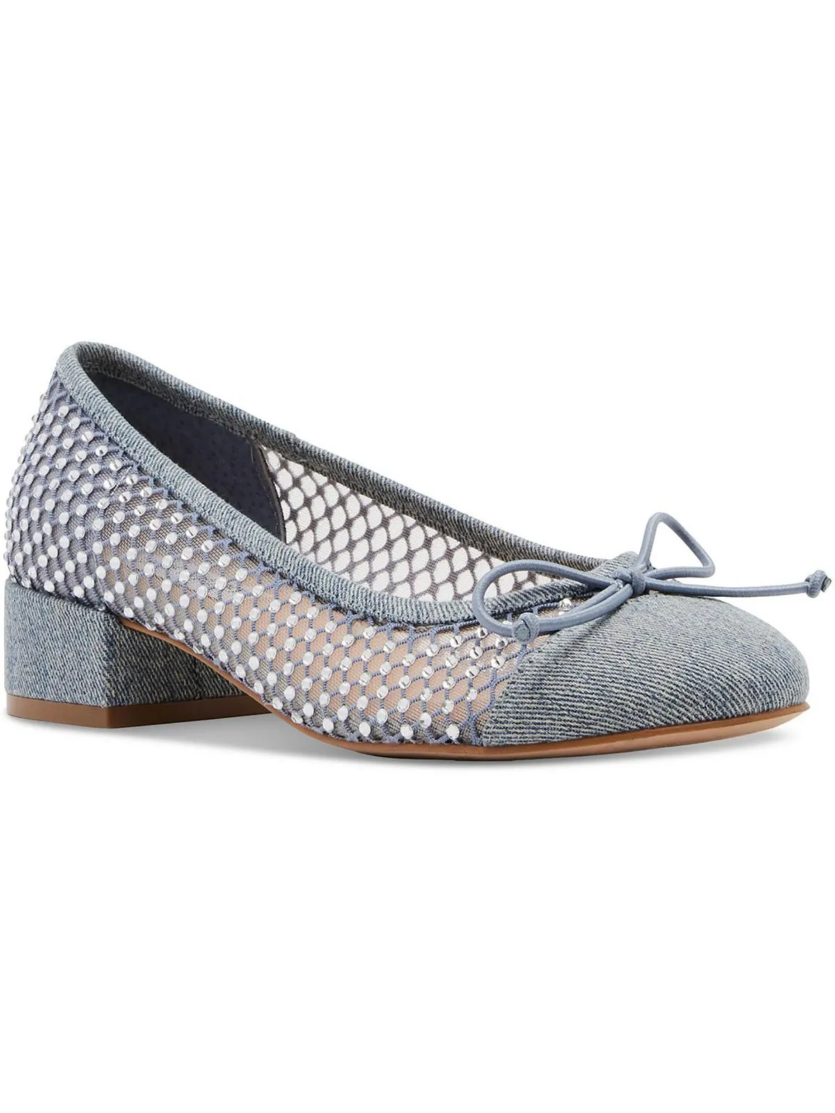 Cherish Womens Bow Slip On Pumps