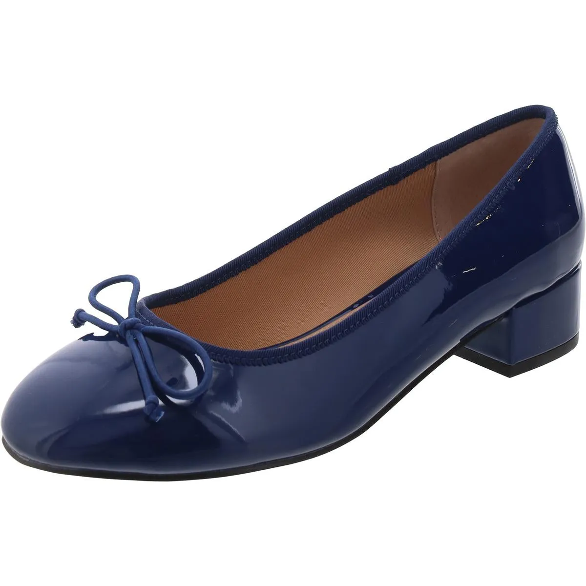 Cherish Womens Bow Slip On Pumps