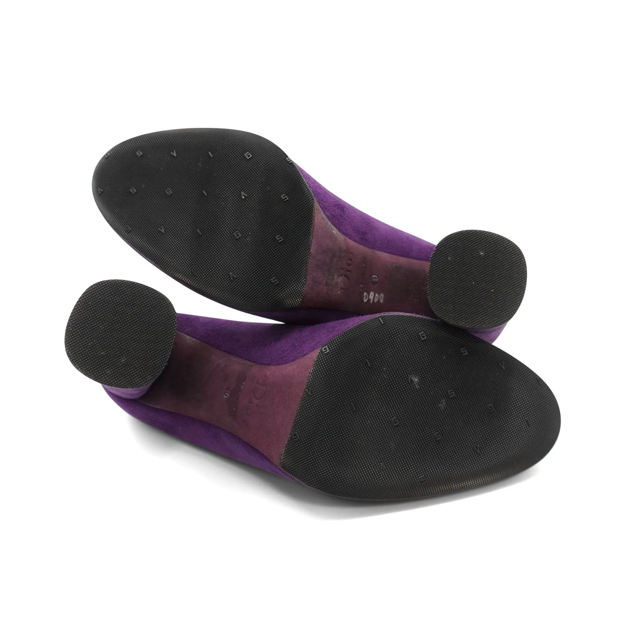 CHRISTIAN DIOR Purple Pump SIZE 40 Shoes