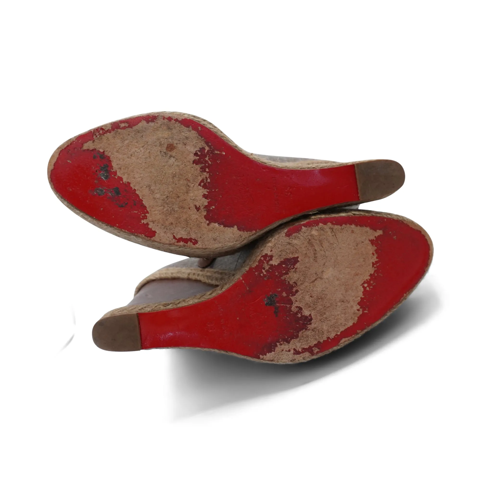 Christian Louboutin 'Deroba' Wedge - Women's 39