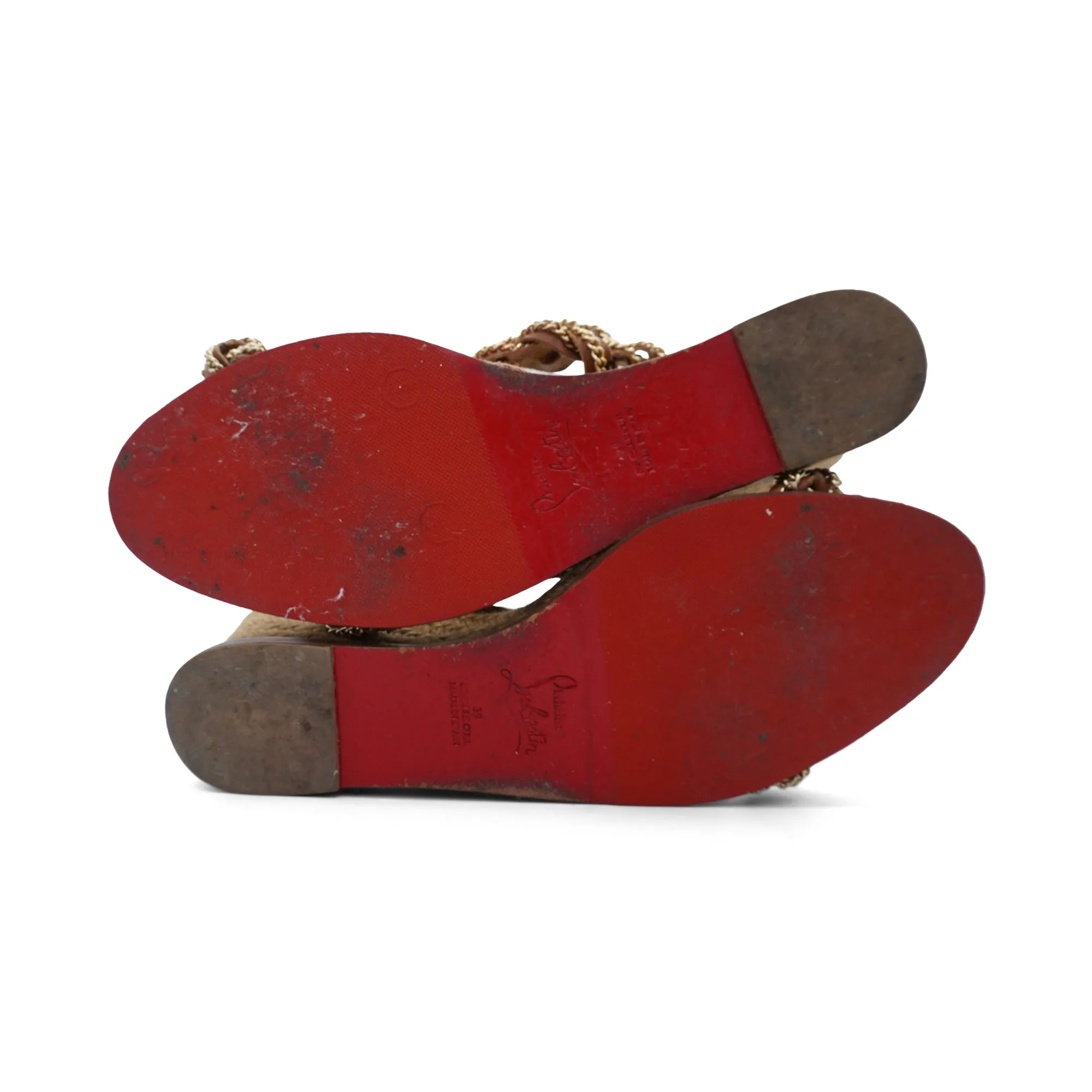 Christian Louboutin Espadrilles Wedges - Women's 39